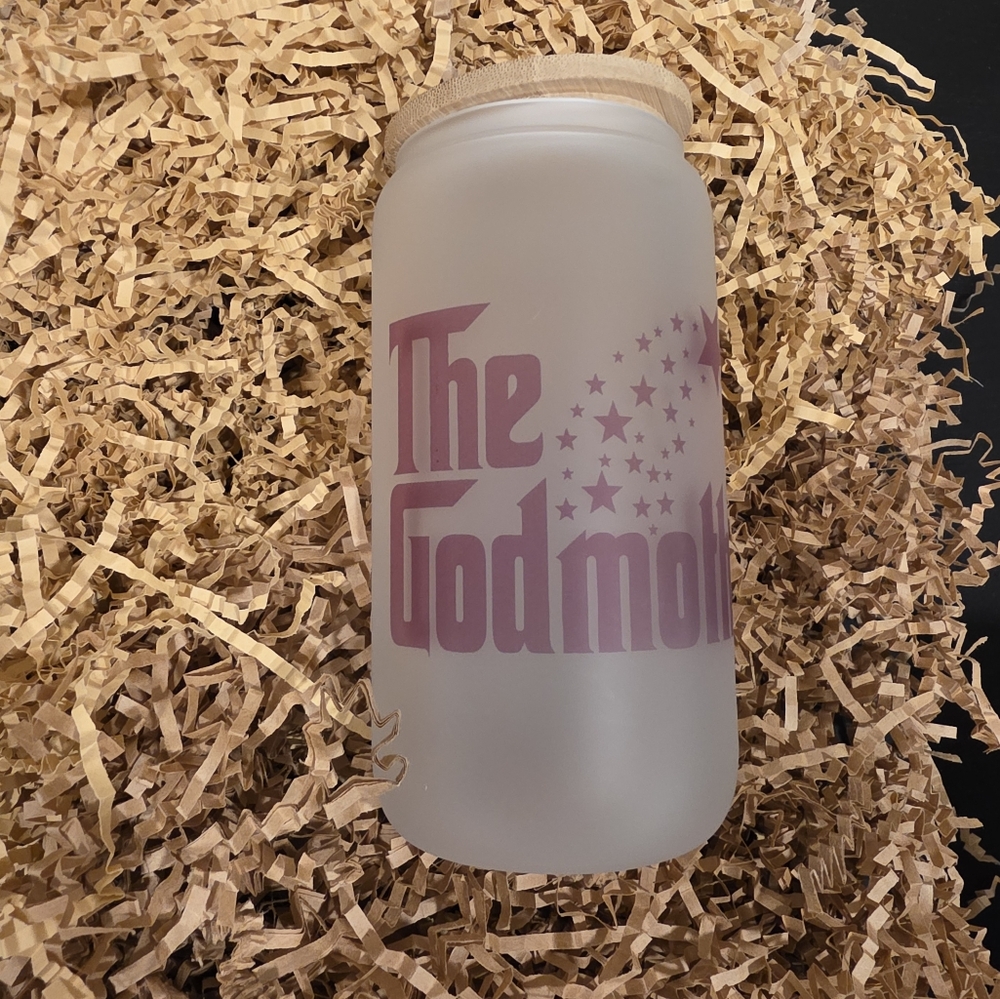 Godmother - Frosted Glass 16 Oz Tumbler